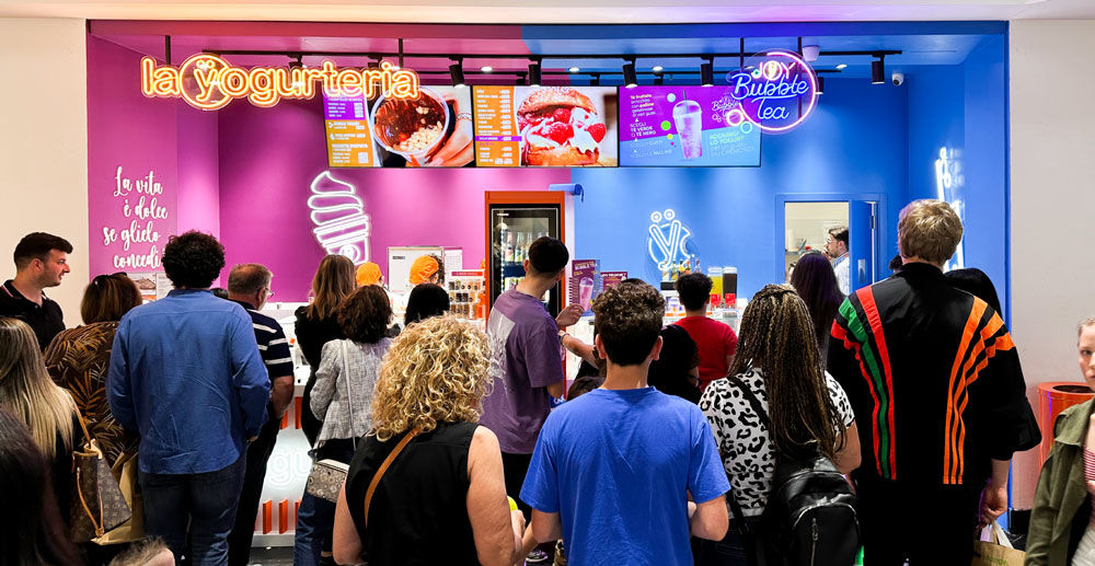 La Yogurteria - Leading Frozen Yogurt Franchise in Italy