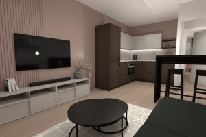 Apartament pe strada Virsuliskiu, Vilnius