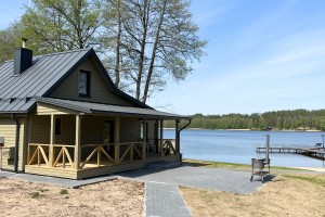 Sauna complex on the lake shore II